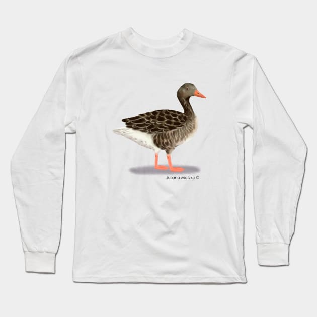 Goose Long Sleeve T-Shirt by julianamotzko
